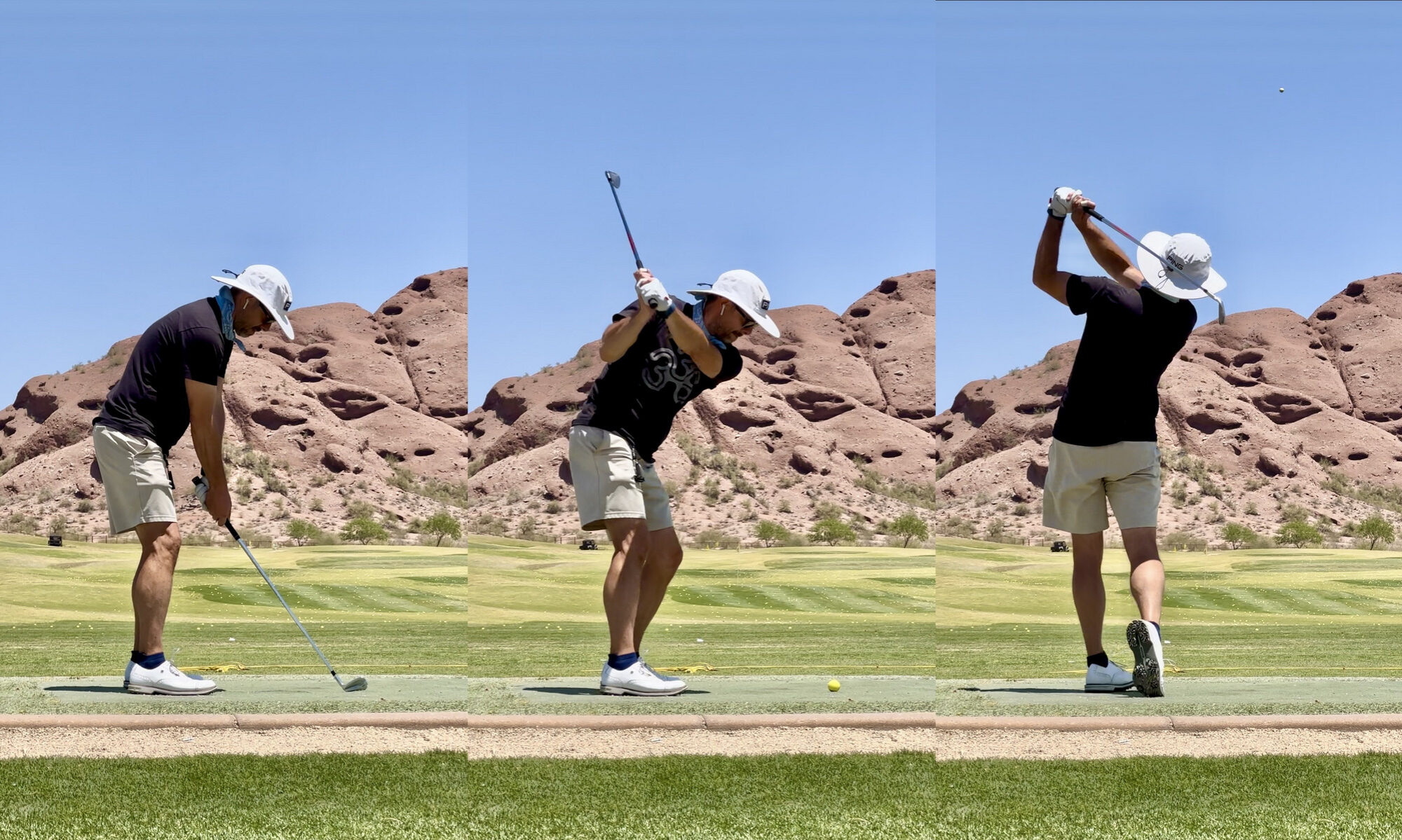 Charles Arnold, TPI Certified golf performance coach β swing sequence at Papago Golf Course, Phoenix AZ
